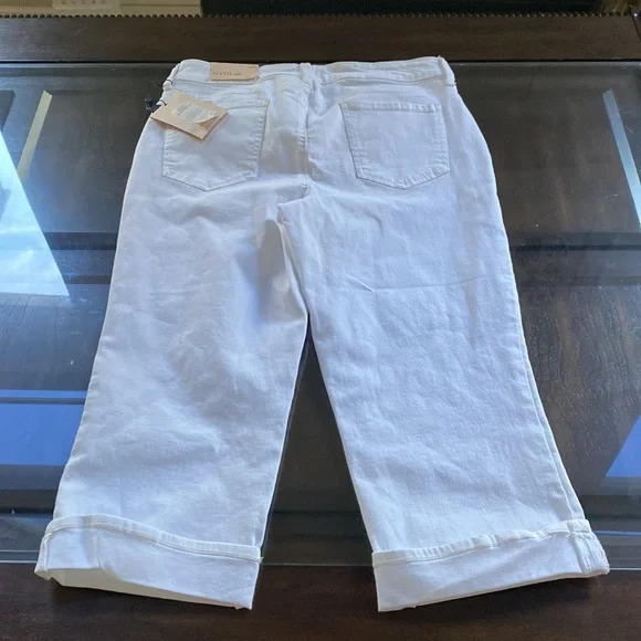 NYDJ Marilyn Straight Crop Cuff Jeans - Picture 8 of 14